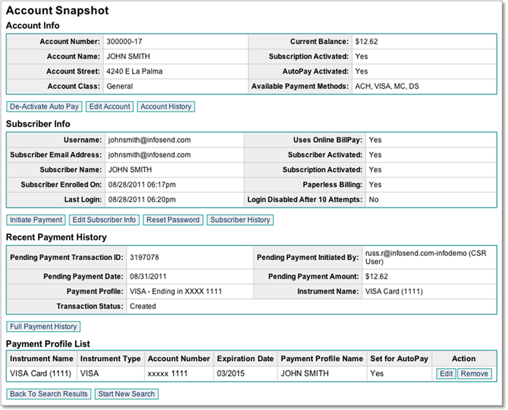 CSR Portal